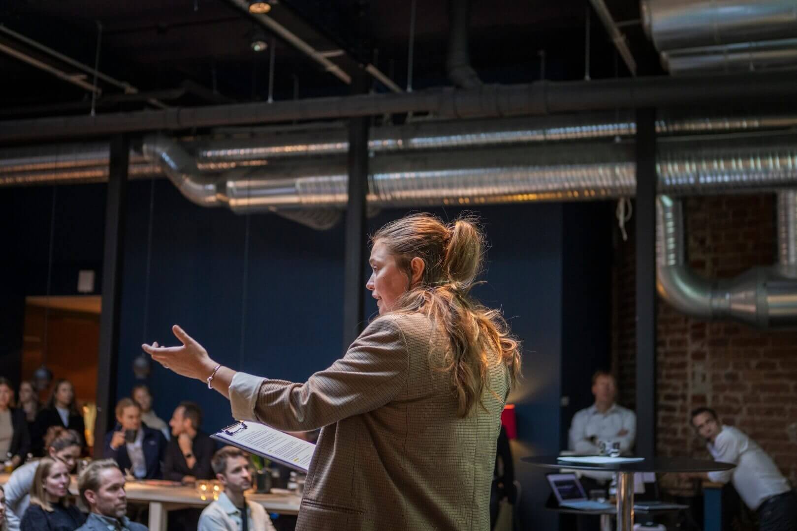 woman speaker